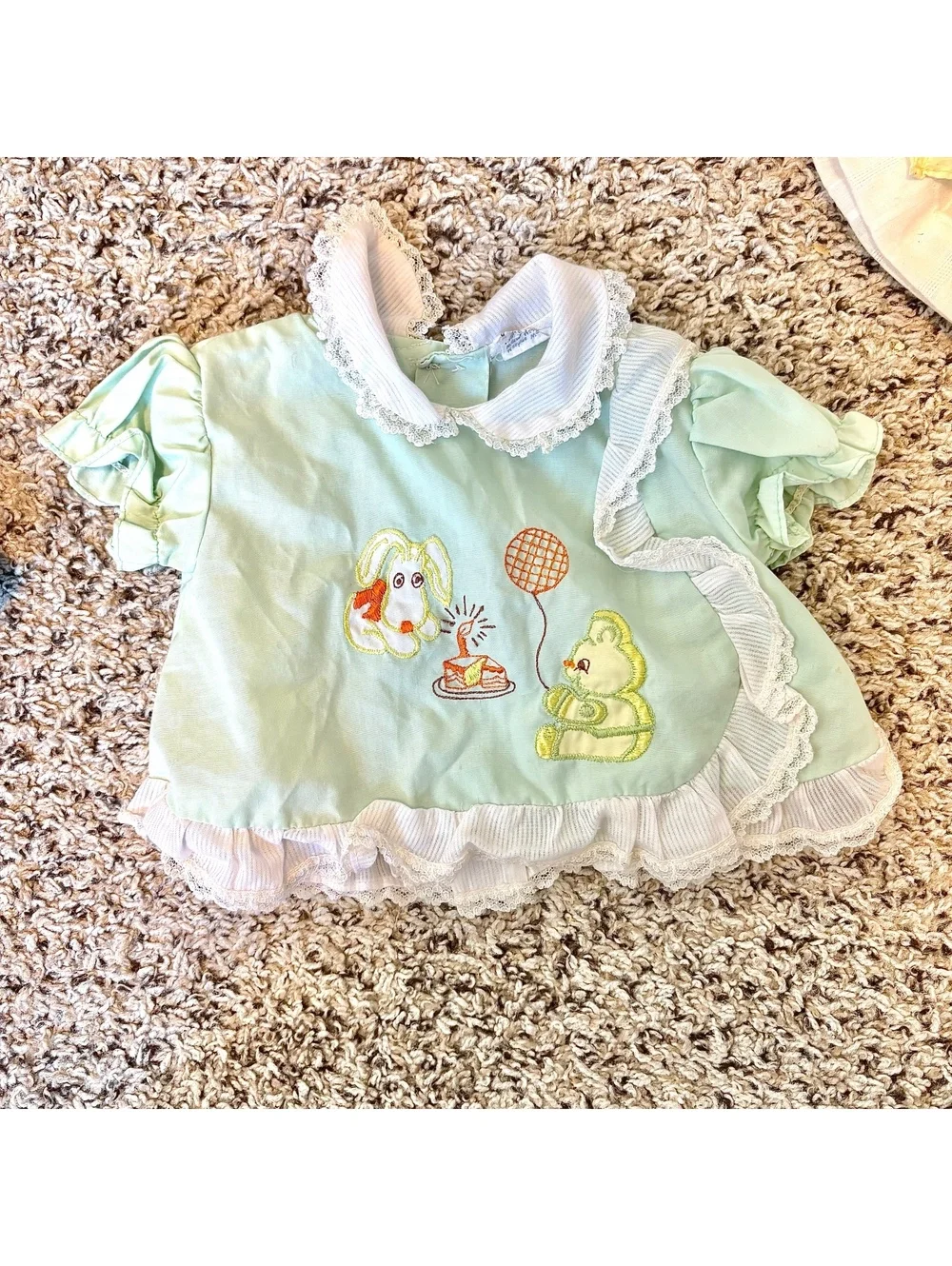 Vintage Doll Clothes Lot 5 Dresses Fits 16–20” Dolls Cabbage Patch Compatible